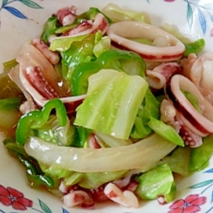 イカとキャベツの簡単炒めあんかけ中華味 レシピ 作り方 By 夏はぜ 楽天レシピ イカとキャベツの簡単炒めあんかけ中華味 レシピ 作り方 By 夏はぜ 楽天レシピ